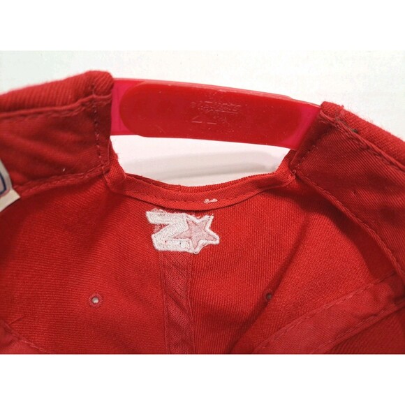 Philadelphia Phillies Vintage Hat Starter Wool 90s Snapback The Natural Red - Picture 8 of 9